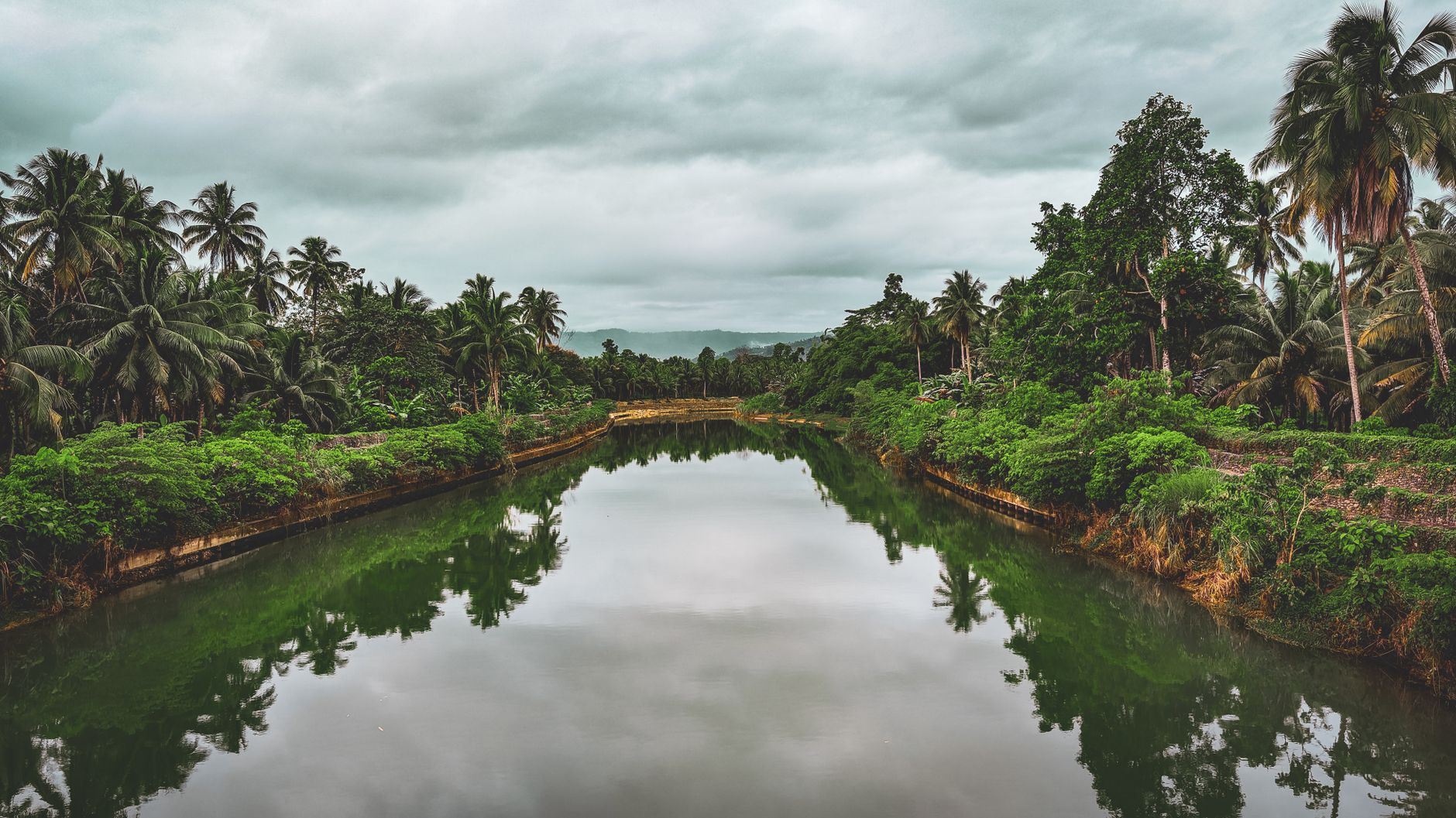 scenic river view in baganga davao region